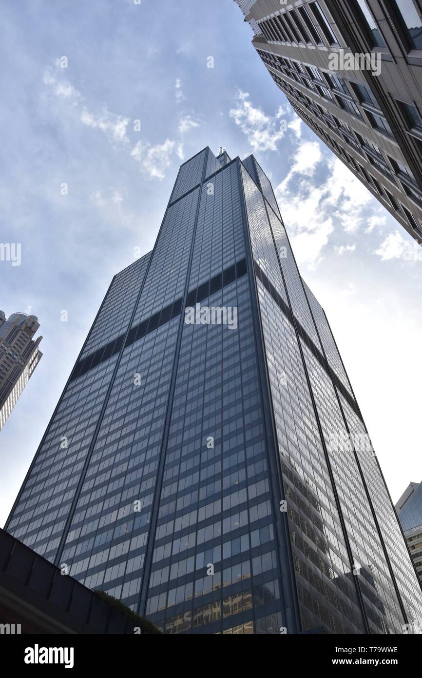 Chicago's iconic Willis Tower, Illinois, USA Stock Photo Alamy