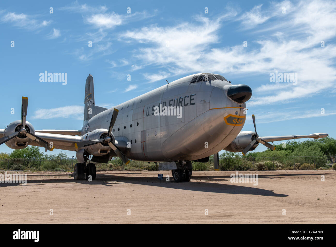 Douglas C C Globemaster II Air Force At Pima Air Space Museum In Tucson Arizona Stock