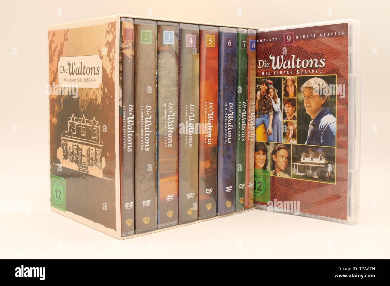 The Waltons DVD Collection Stock Photo