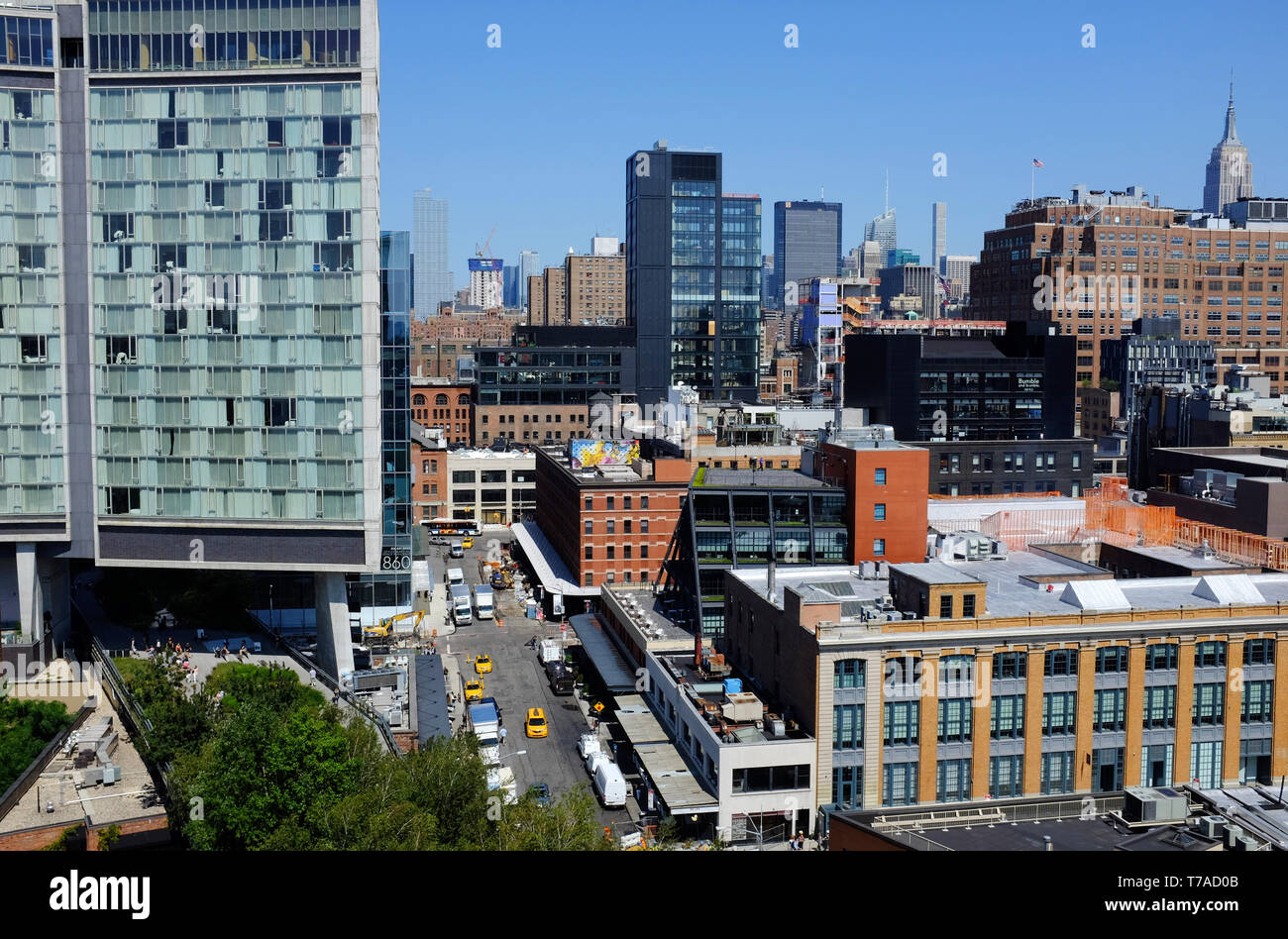 Standard hotel new york rooftop hi-res stock photography and images - Alamy