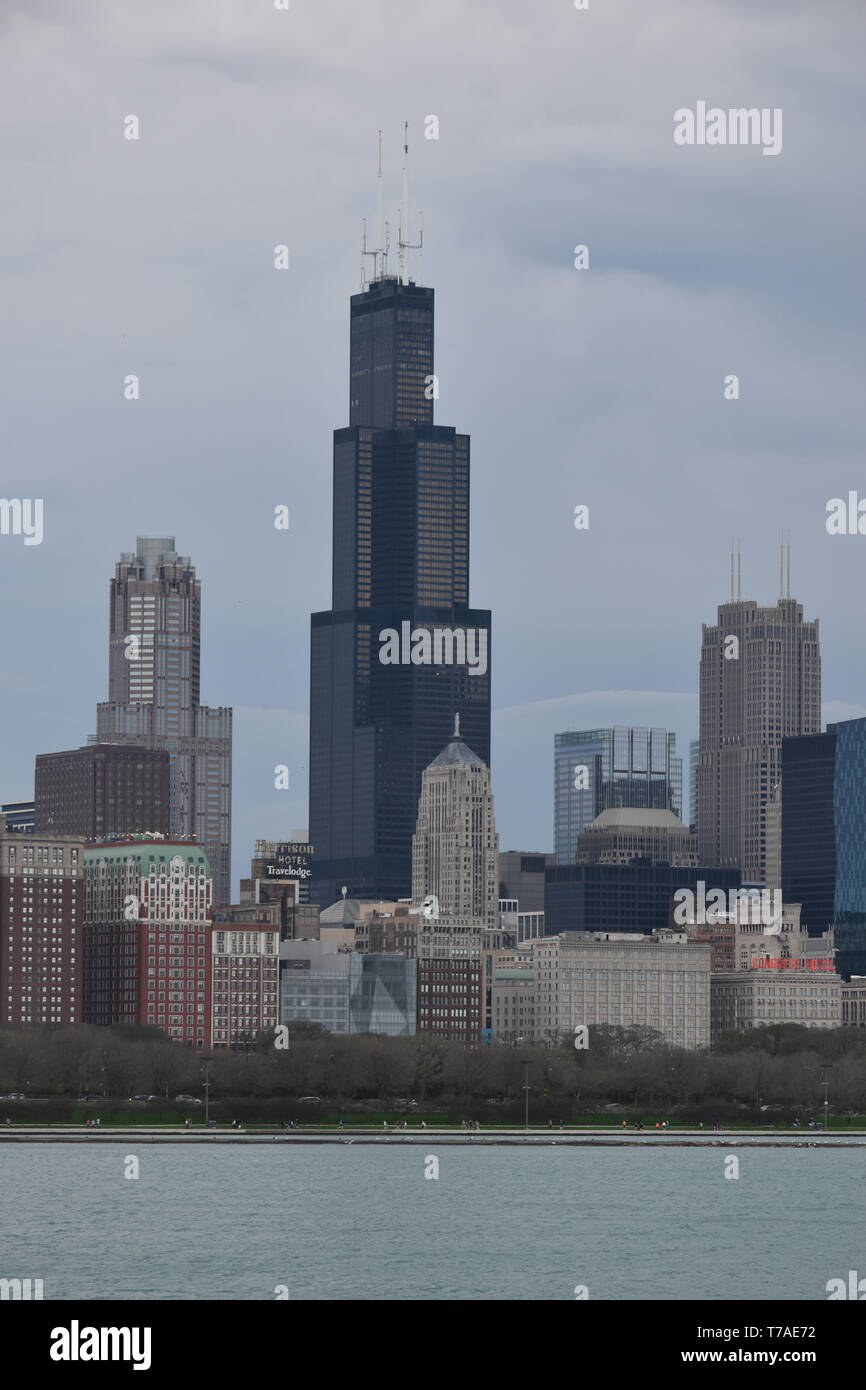 Chicago's iconic Willis Tower, Illinois, USA Stock Photo Alamy