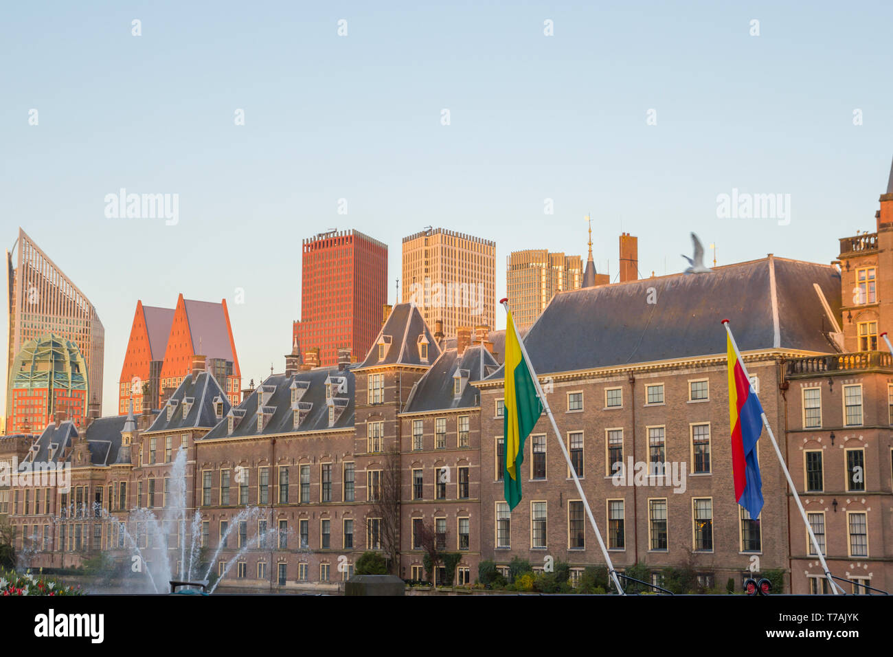 Hague parliament building Stock Photo