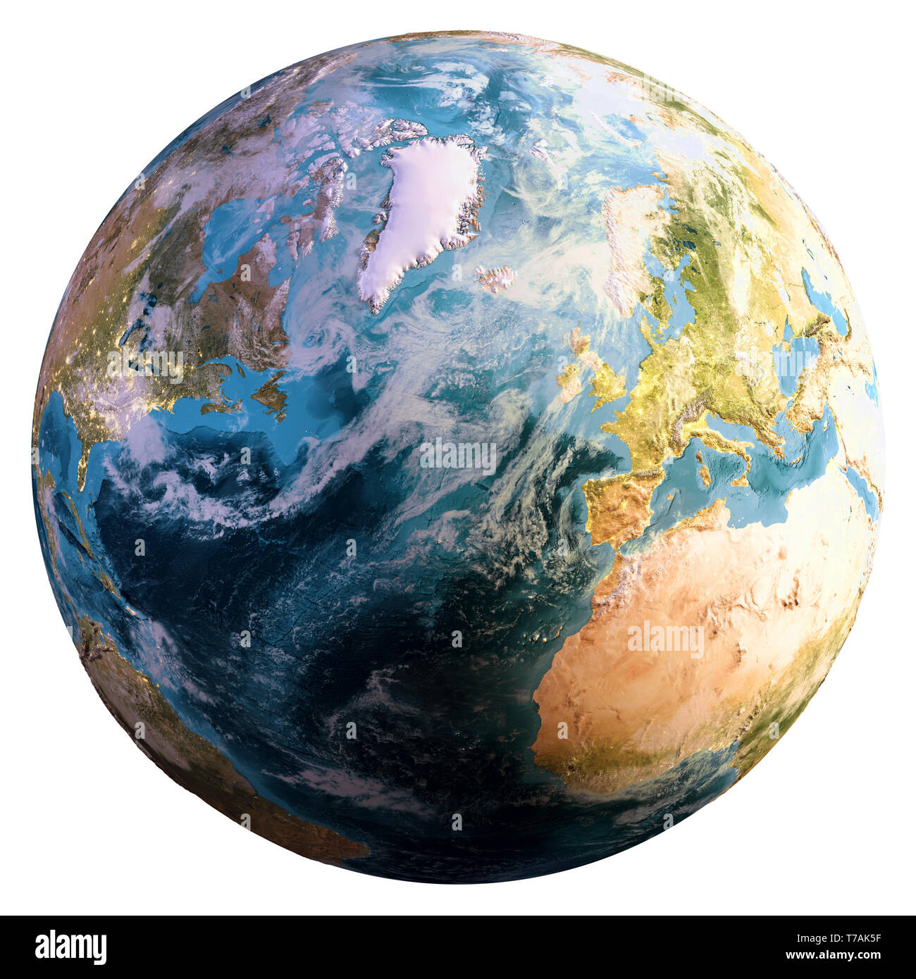 Planet Earth world Stock Photo