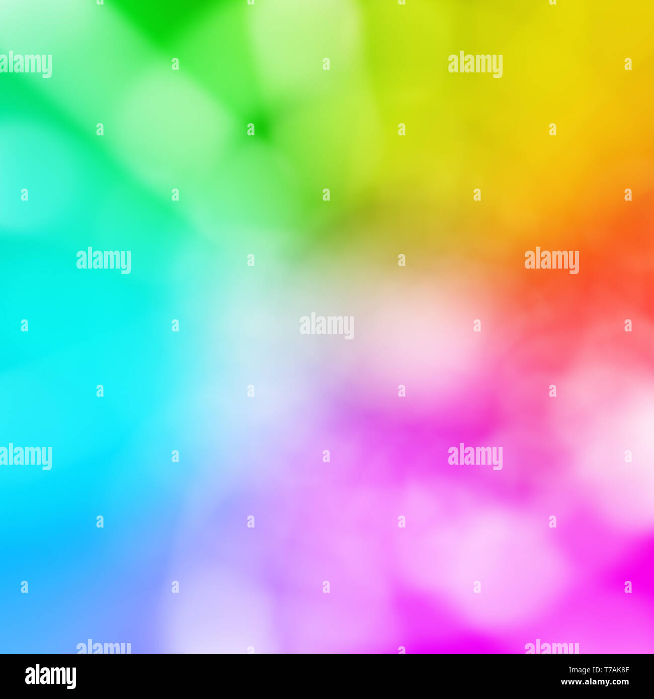 Rainbow colors blur Stock Photo