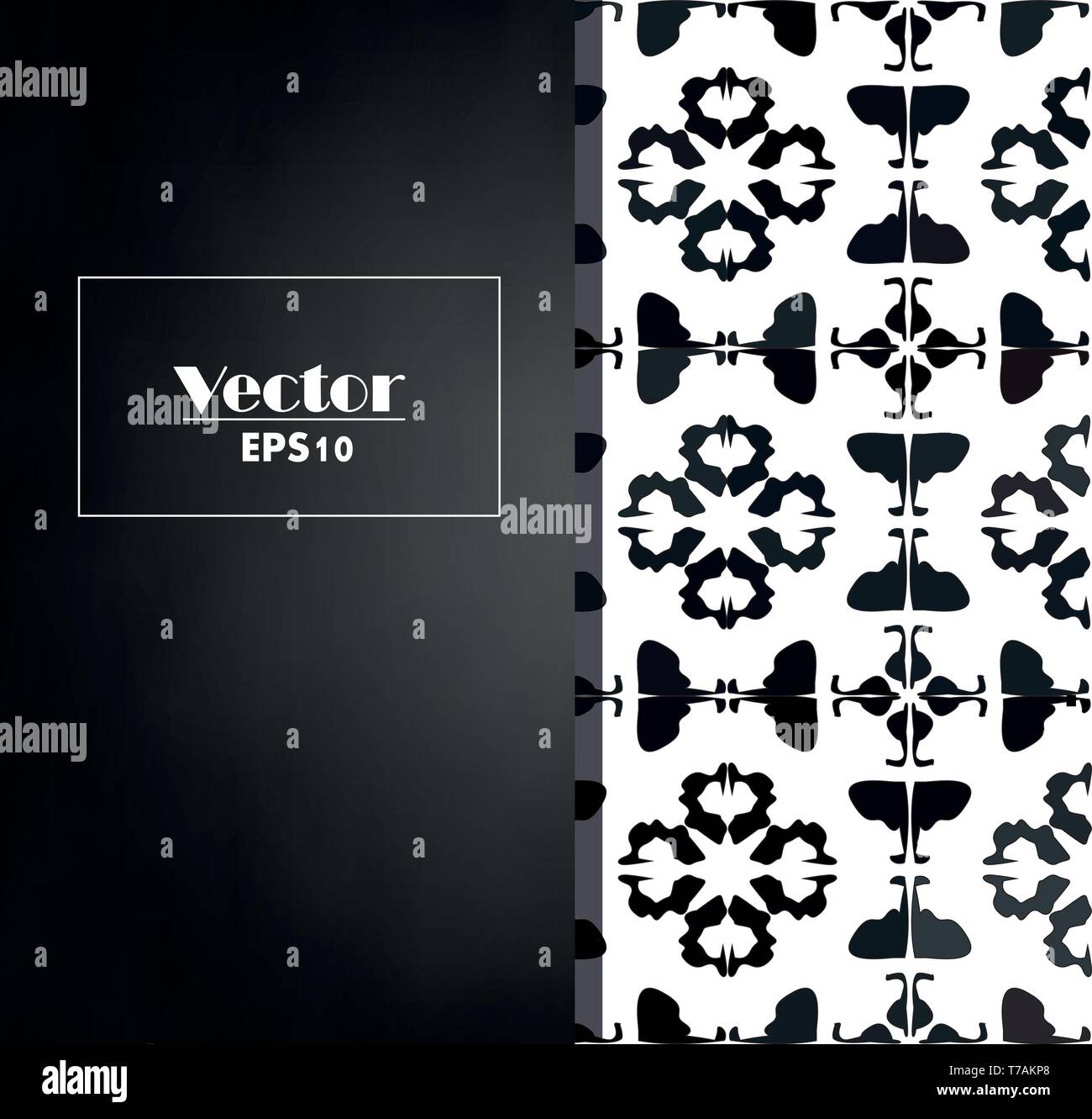 Vector vintage floral decorative background for design invitation card, packing, booklet, print. Stock Vector