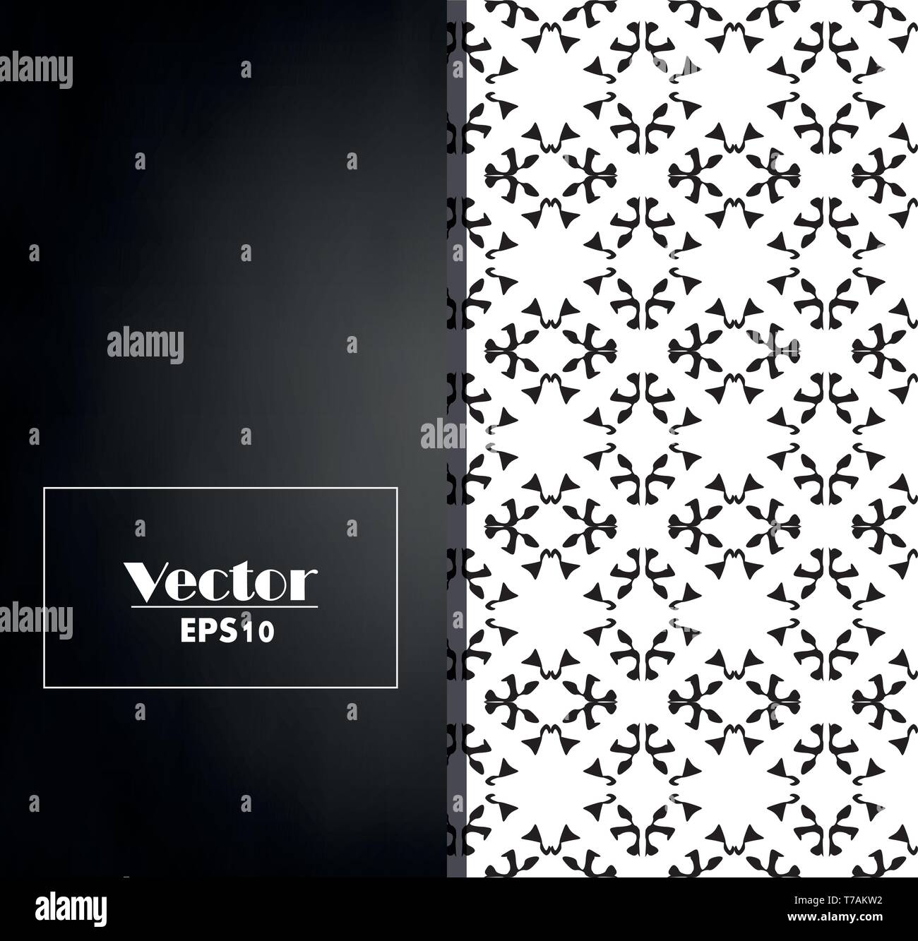Vector vintage floral decorative background for design invitation card, packing, booklet, print. Stock Vector