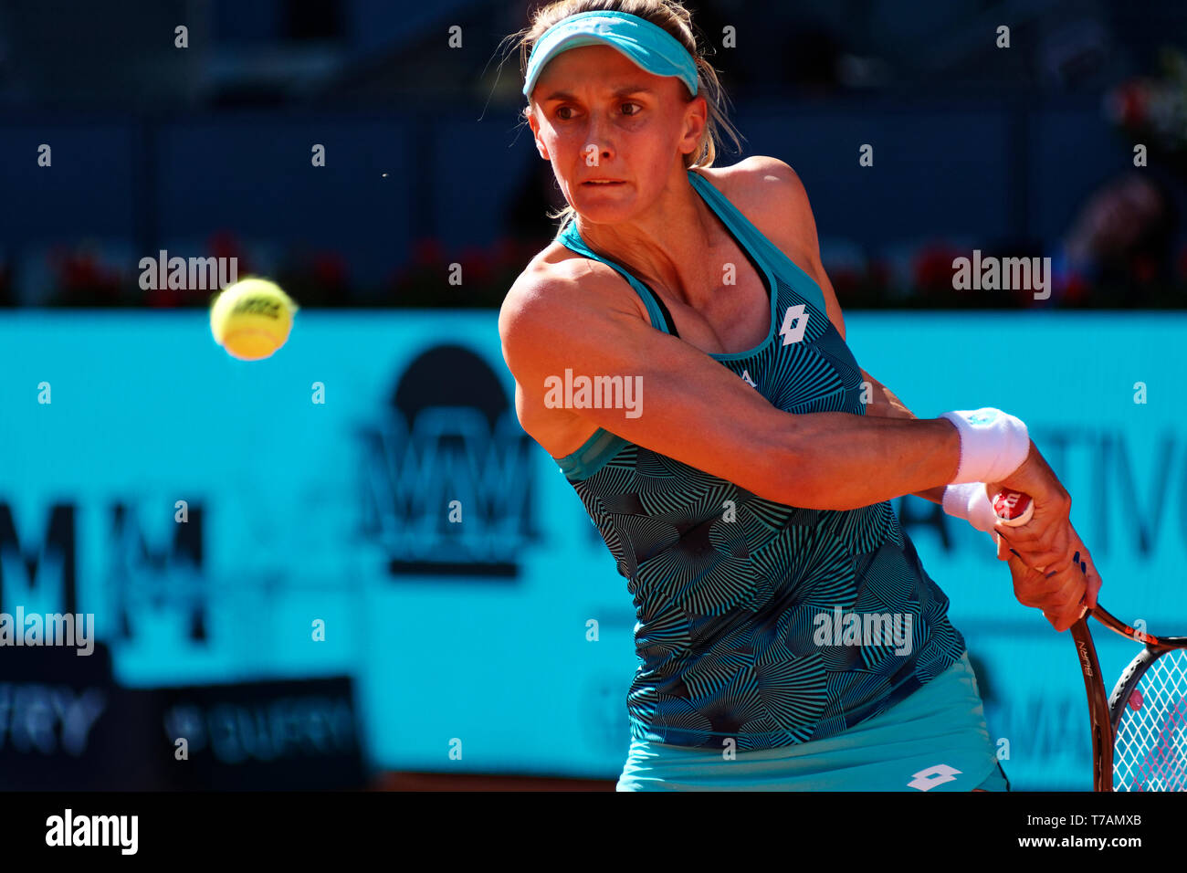Caja Magica, Madrid, Spain. 05 May, 2019. Tennis player Lesia TSURENKO