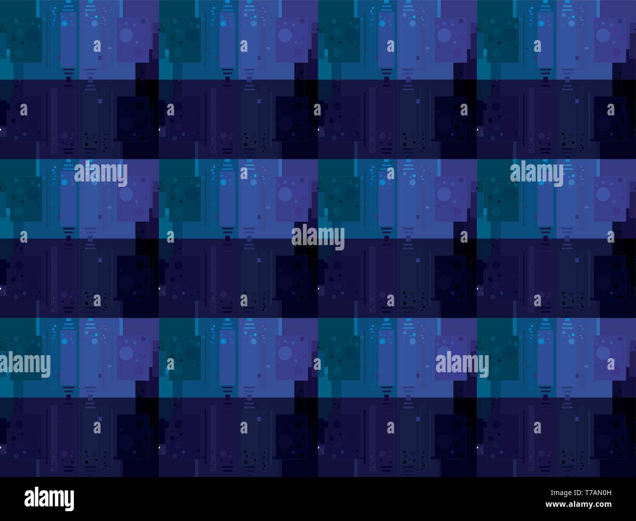 Abstract hi tech banner design Stock Vector Images - Alamy