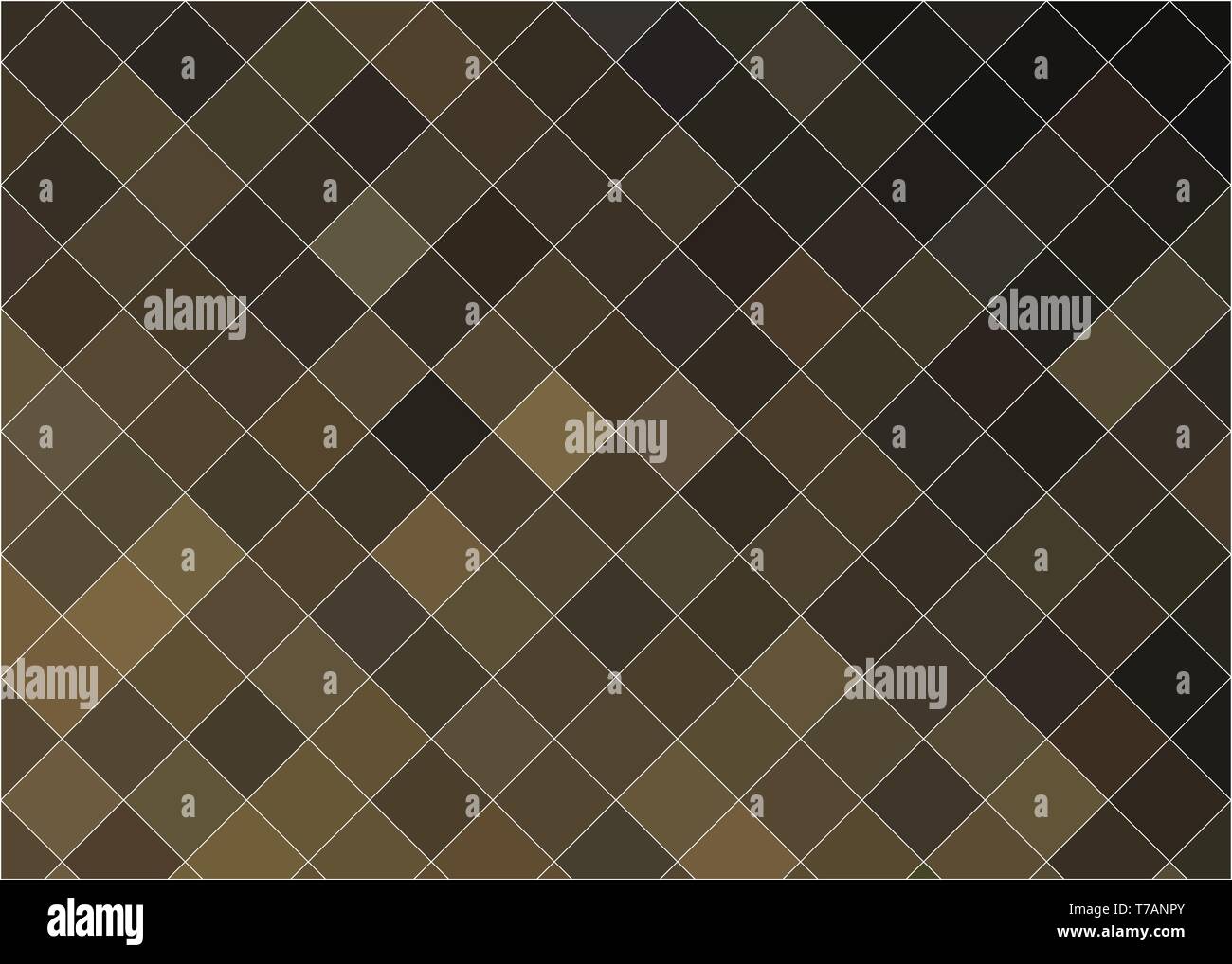 ceramic mosaic tiles in chocolate brown color Stock Vector Image & Art