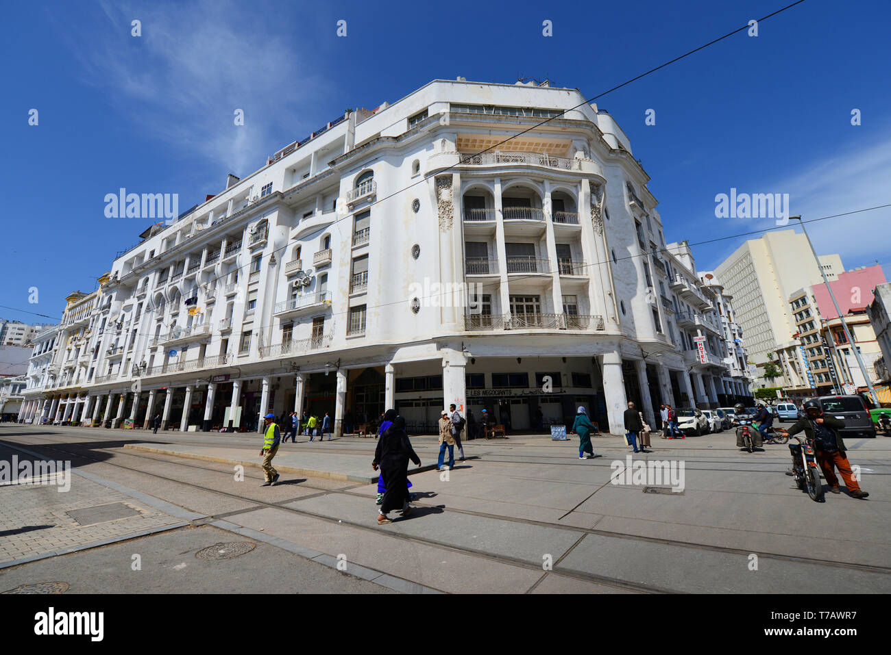 Boulevard Mohammed V Casablanca High Resolution Stock Photography And Images Alamy
