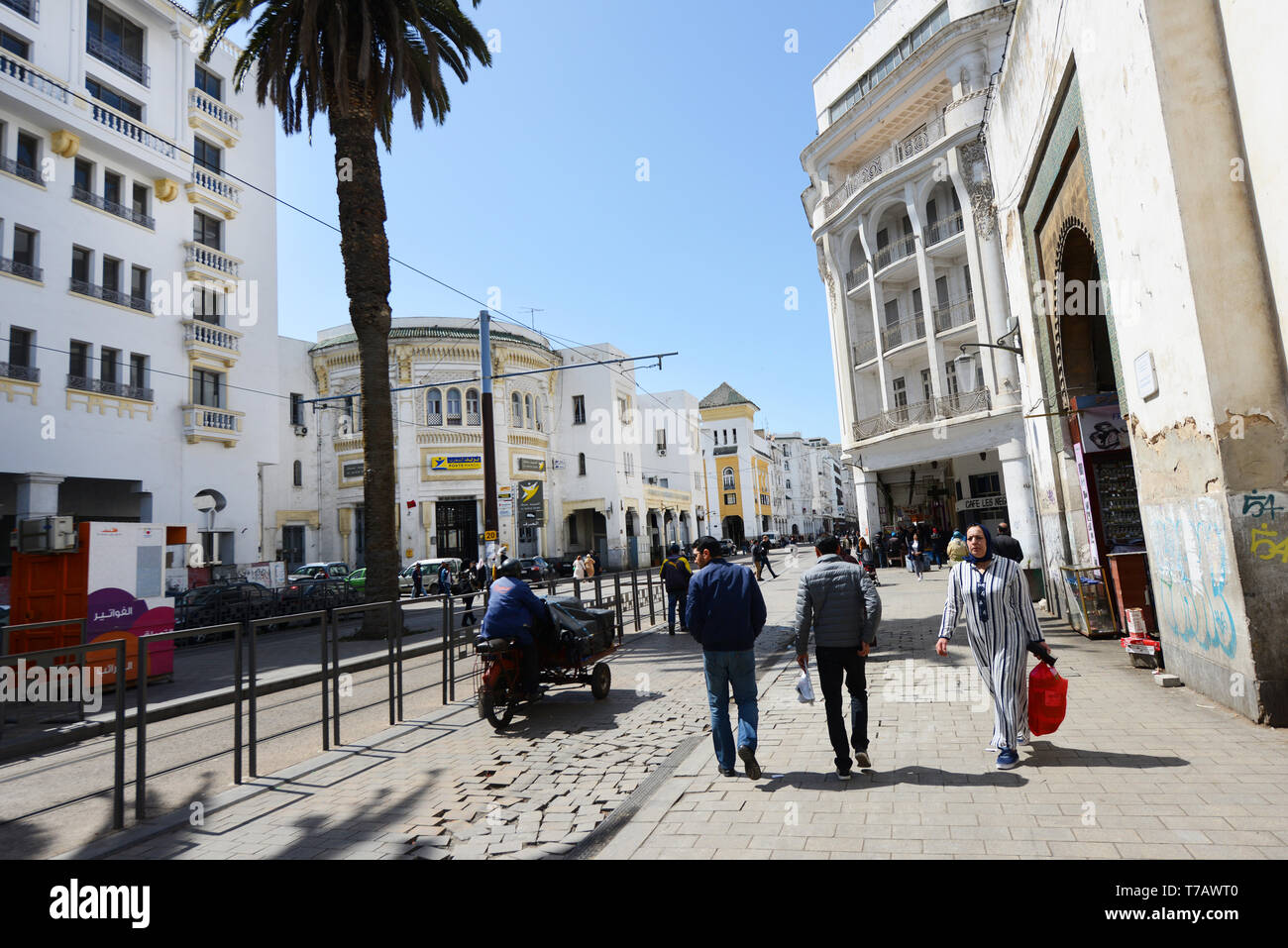 Boulevard Mohammed V Casablanca High Resolution Stock Photography And Images Alamy