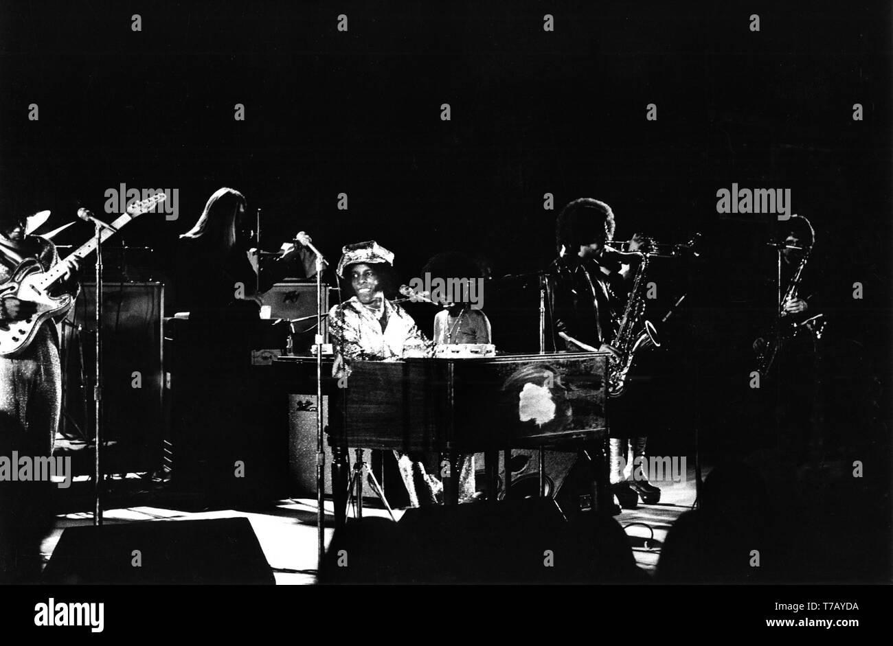 Sly Stone, Los Angeles, United States - 1974, Stock Photo