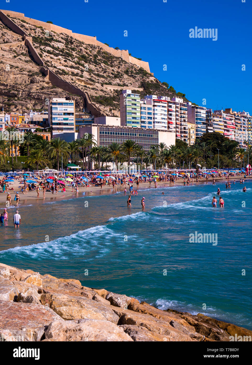 Playa del postiguet hires stock photography and images Alamy