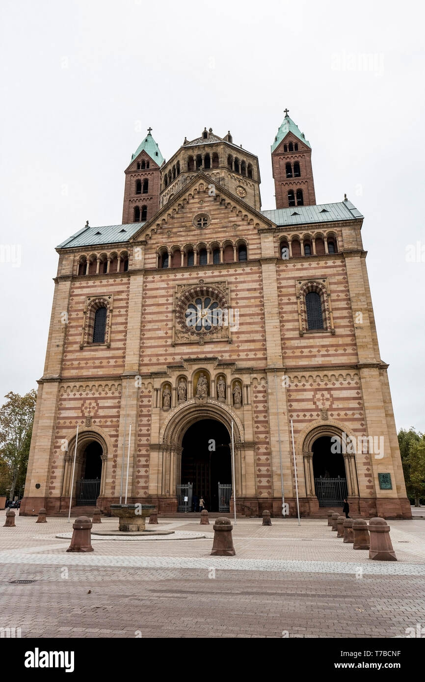 Speyer Cathedral, Speyer, Germany. Stock Photo