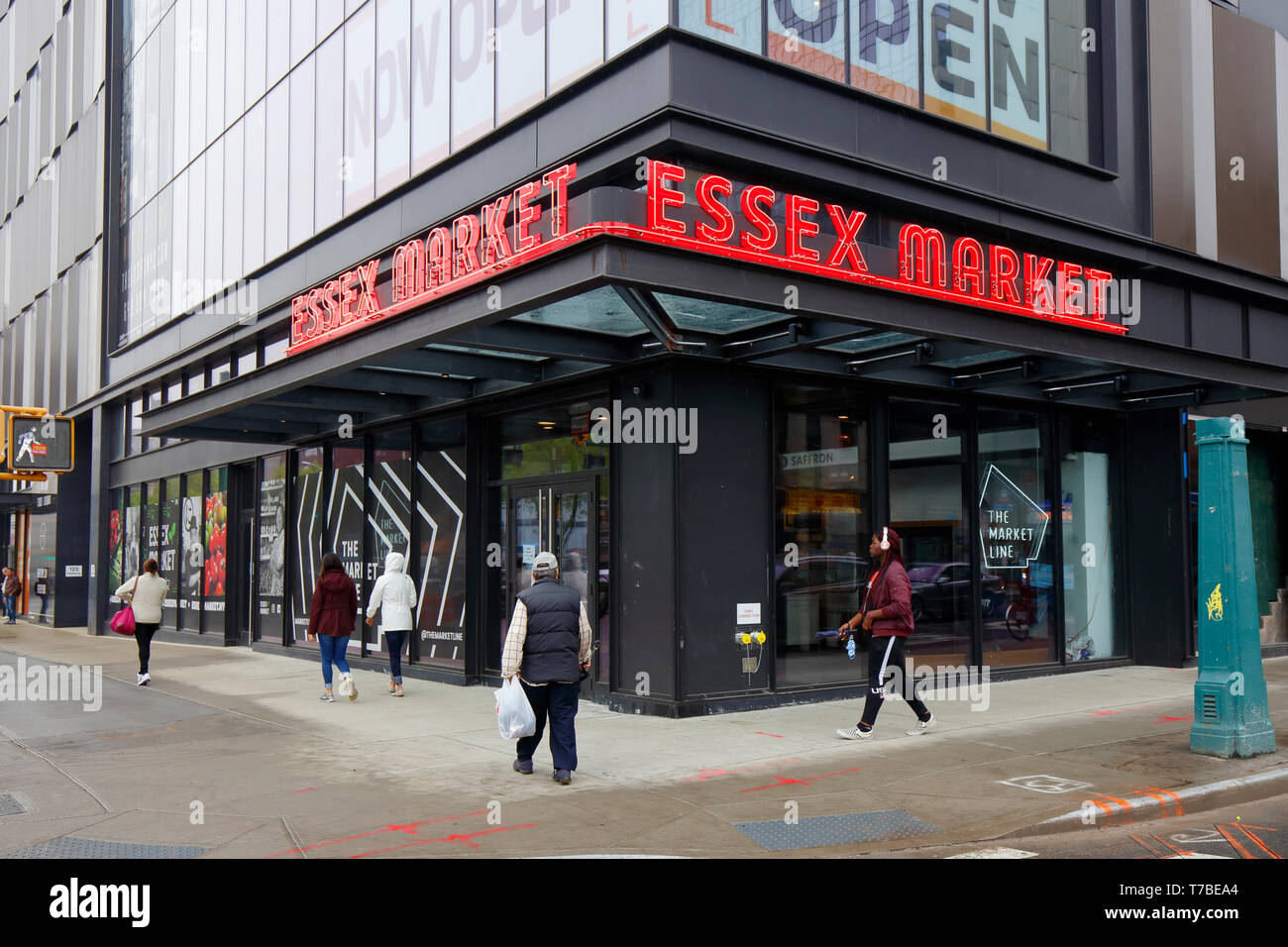 Essex Market, May 2019.  Lower East Side, New York City Stock Photo