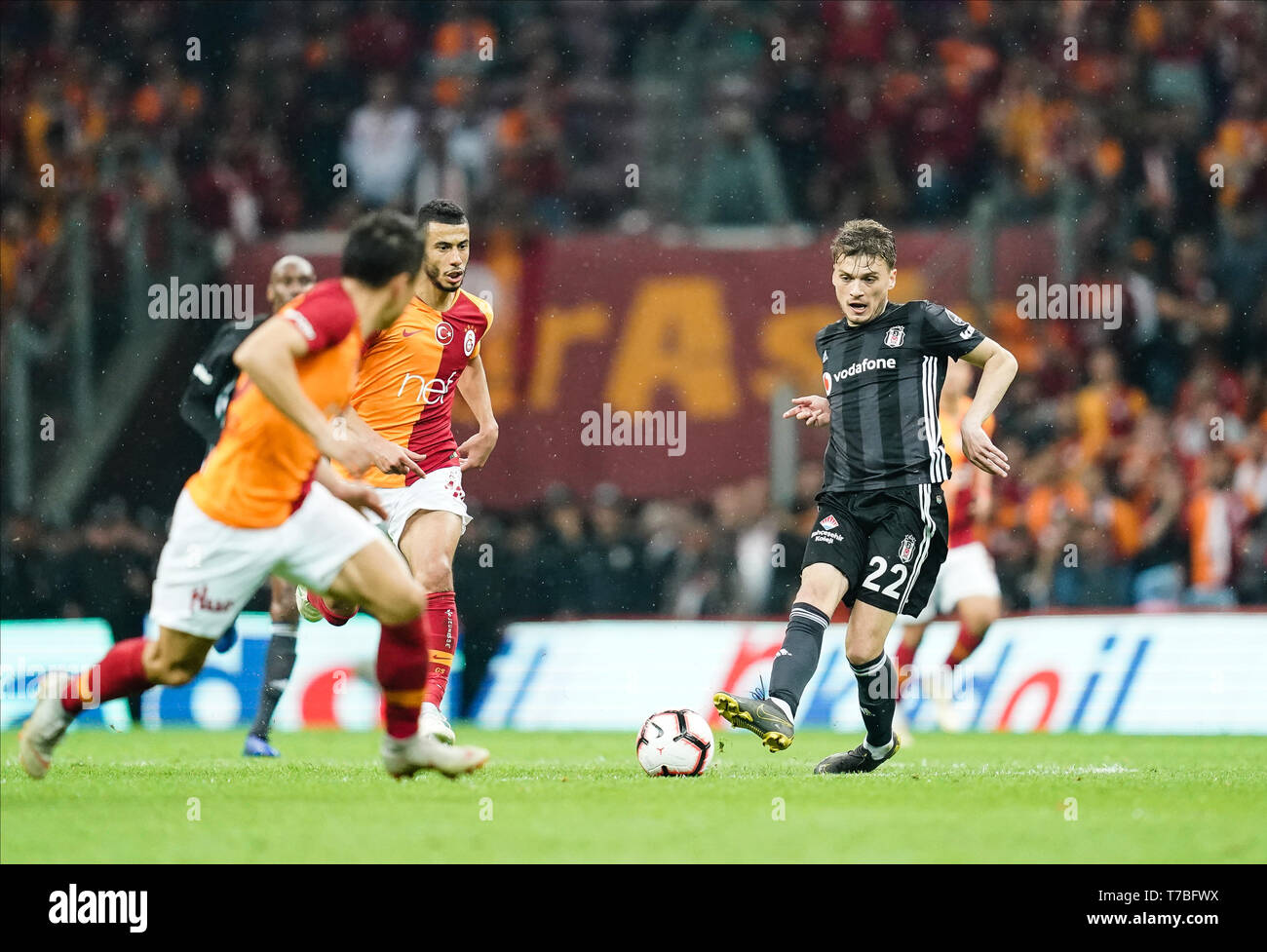 Vincent Aboubakar of Besiktas controls the ball during the Super