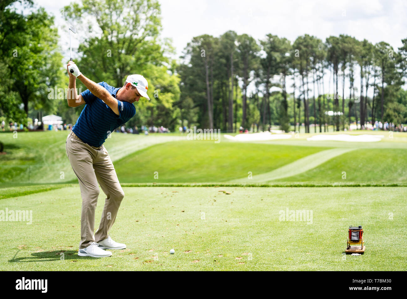 Brendon Todd during the PGA Tour Wells Fargo Championship on Saturday May 4, 2019 at Quail Hollow Country Club in Charlotte, NC. Jacob Kupferman/CSM Stock Photo