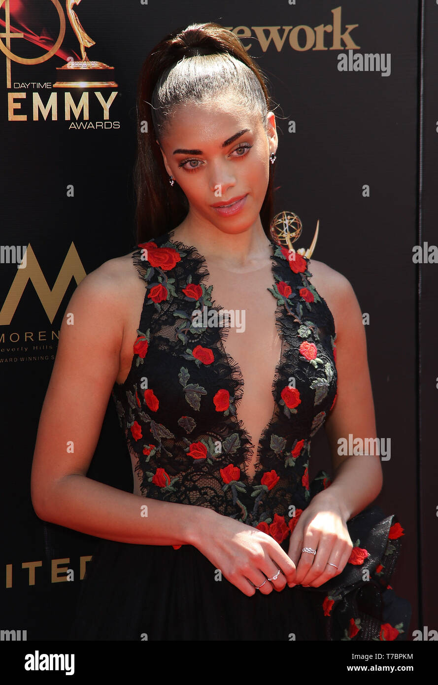 Pasadena, California, USA. 5th May 2019. Kiara Barnes attends the 46th