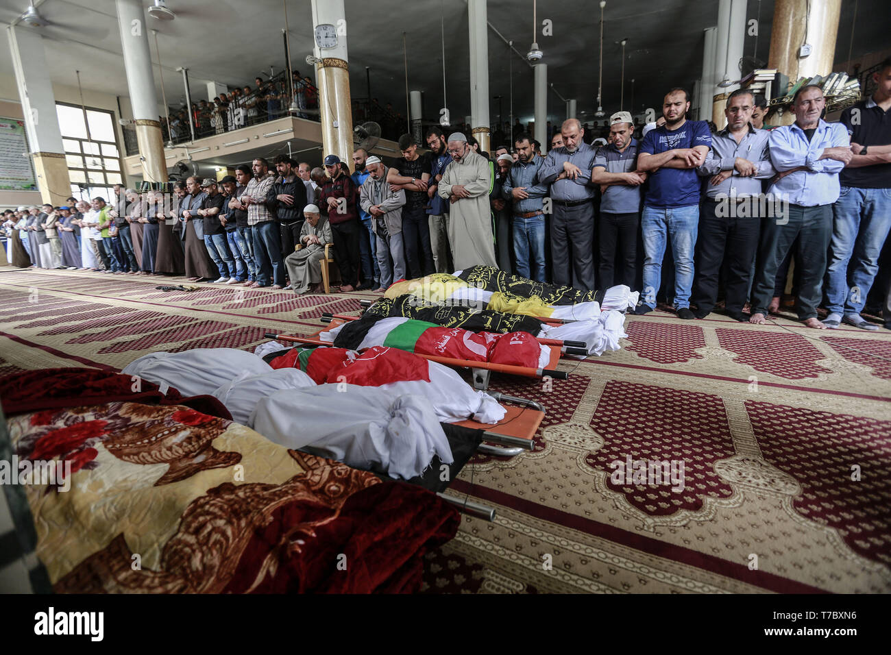 Beit Lahia, Palestinian Territories. 06th May, 2019. Palestinians ...