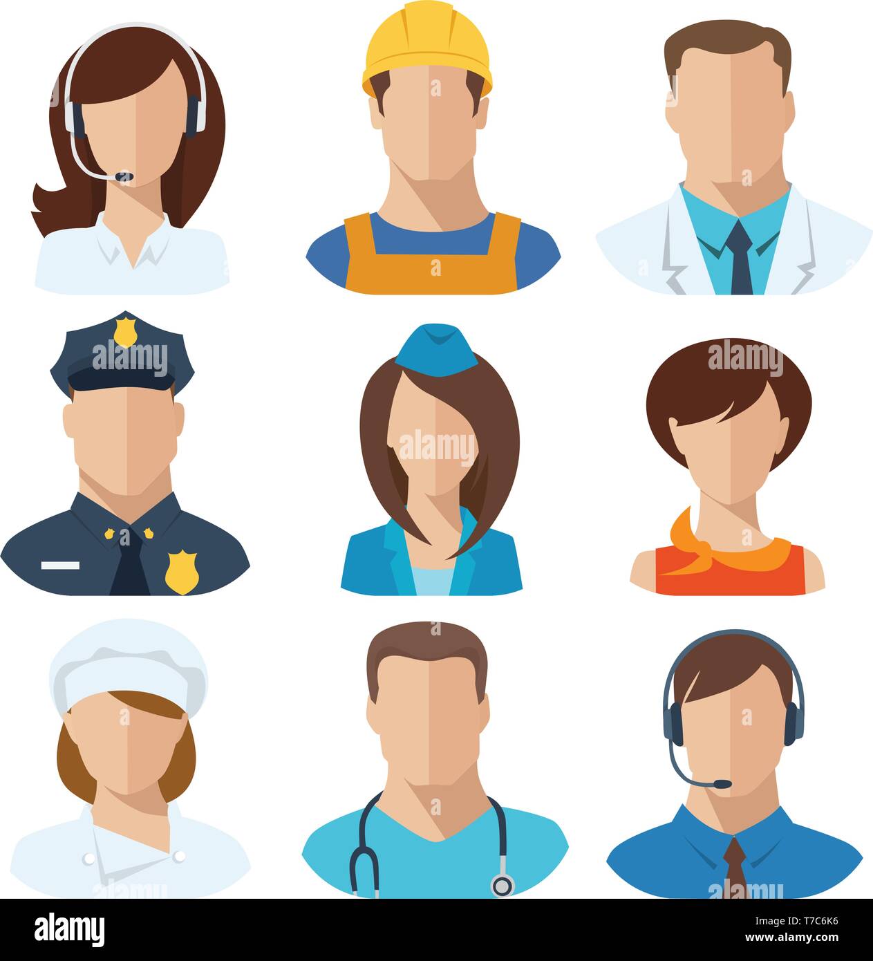 Abstract male female avatars hi-res stock photography and images - Alamy