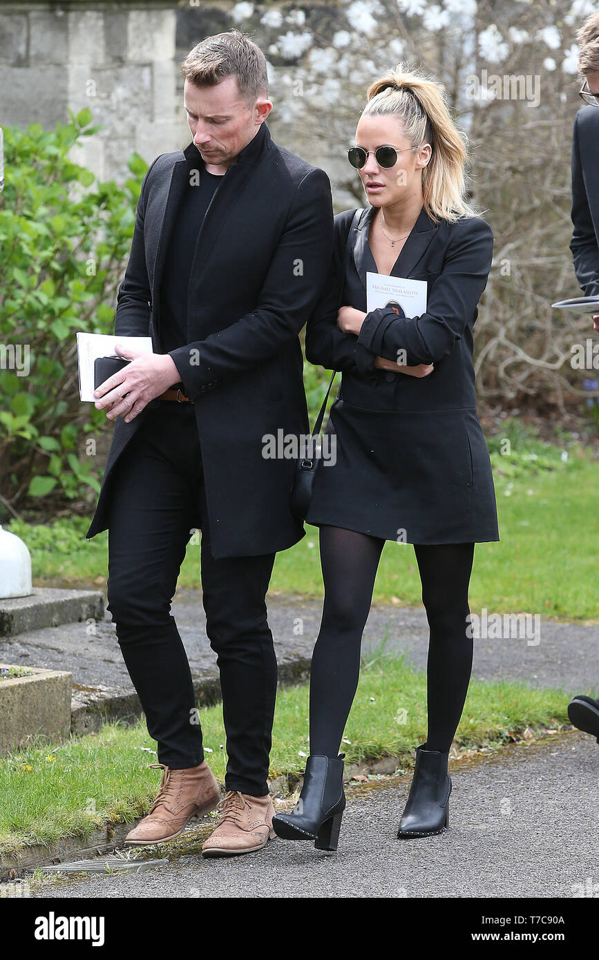 The Funeral Of Love Island Star Mike Thalassitis At Christ Church In Southgate North London The Former Footballer And Reality Tv Star Was Found Hanged In A Park Near His Home In