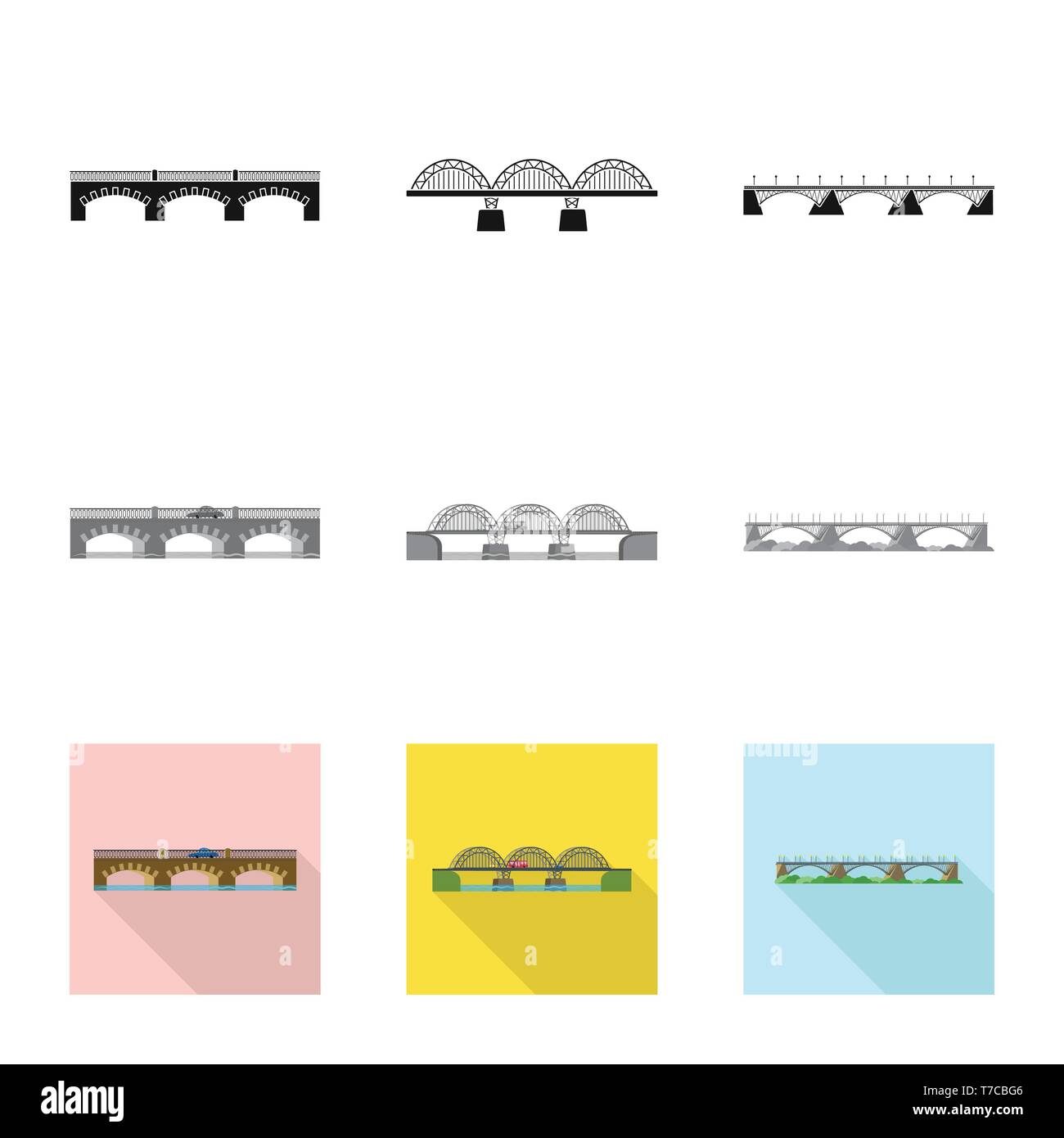 Vector design of connection and design icon. Collection of connection ...