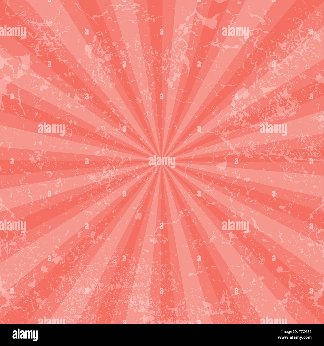 Coral trendy color 2019 abstract background Stock Vector