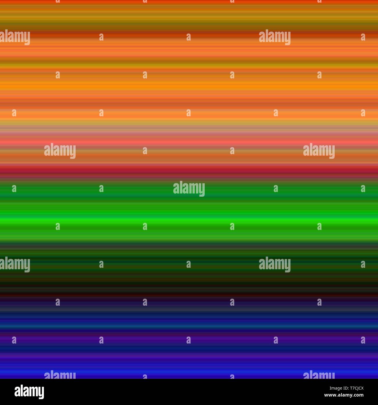 Colorful horizontal gradient stripe background Stock Vector