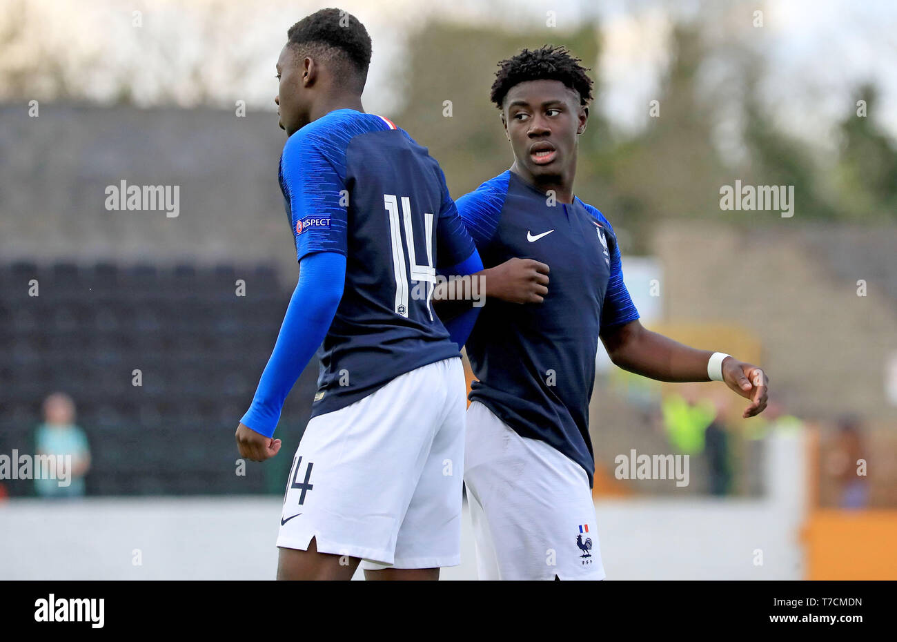 Jean-Claude Ntenda and Nathanael Mbuku of France Stock Photo - Alamy