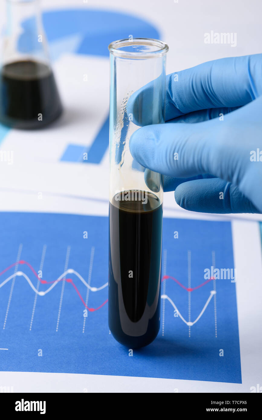 Crude oil sample hires stock photography and images Alamy