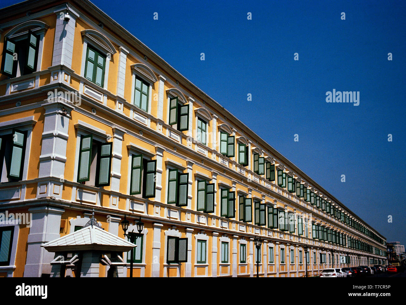 The Ministry of Defense in Bangkok in Thailand in Southeast Asia Far East Stock Photo