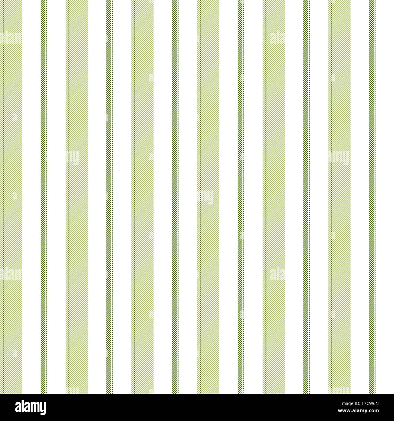Green yellow stripe texture seamless pattern. Vector illustration Stock