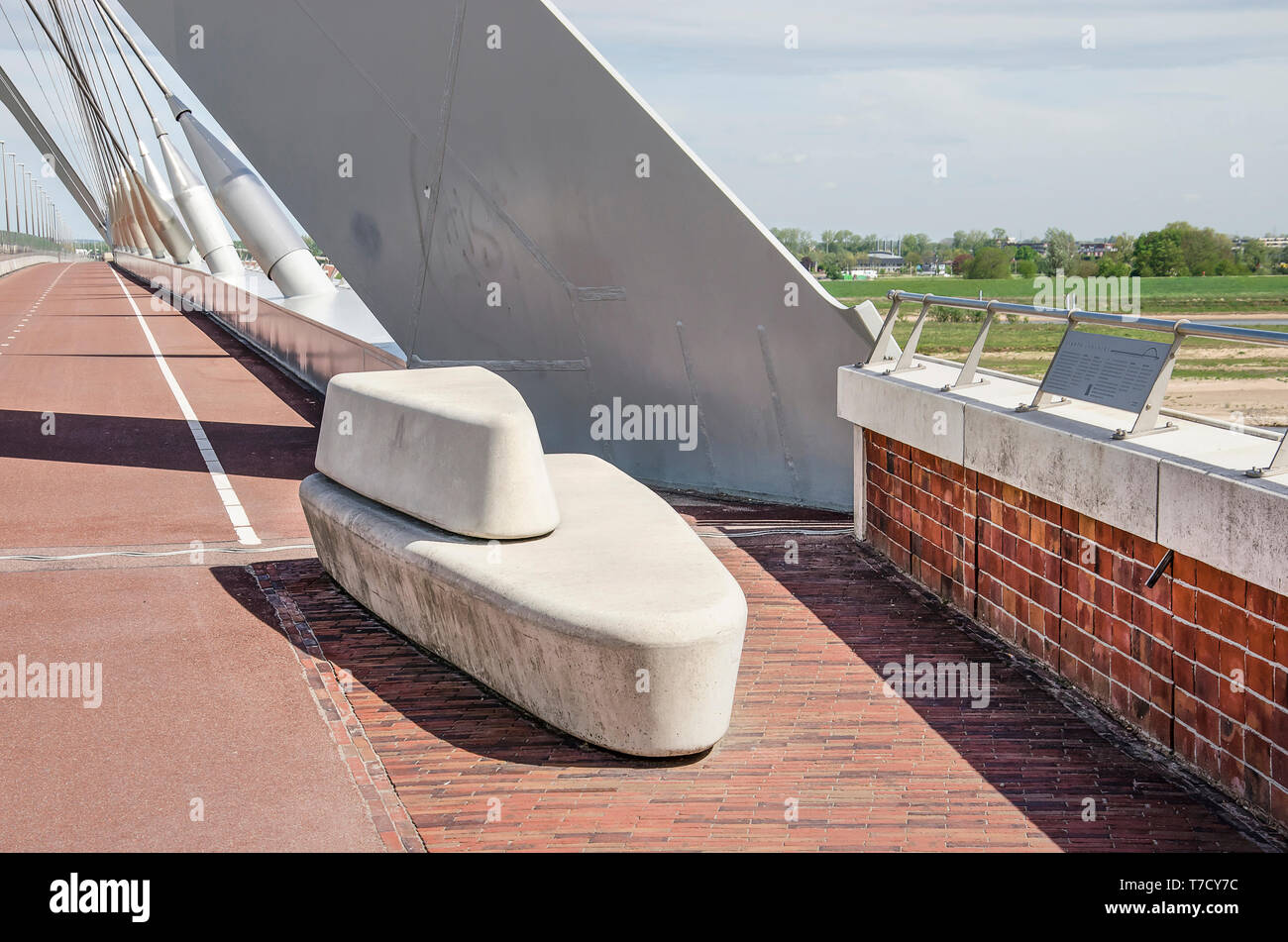 Nijmegen The Netherlands April 25 2019 Memorial Tablet And