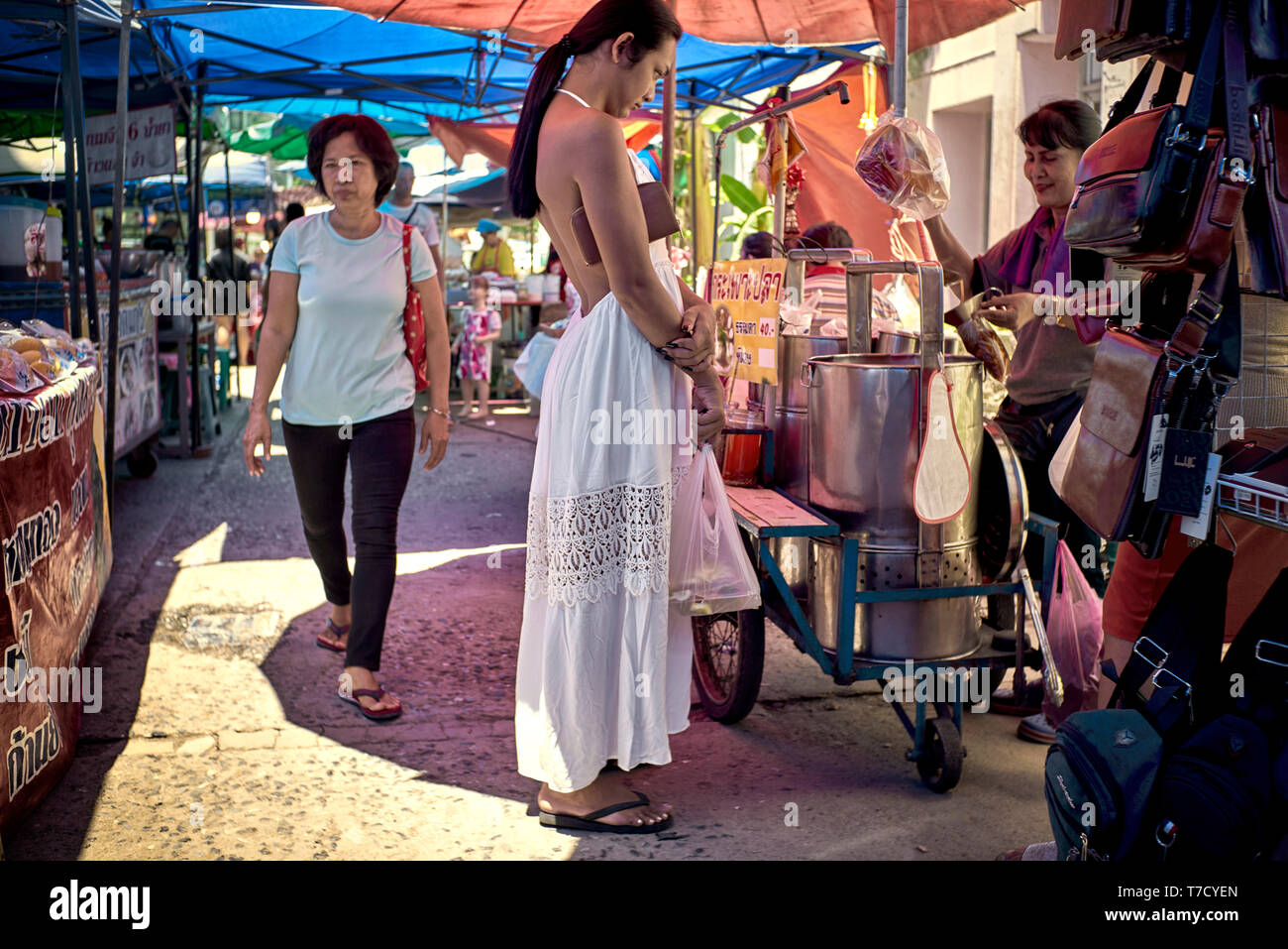 Thailand Ladyboy Stock Photo