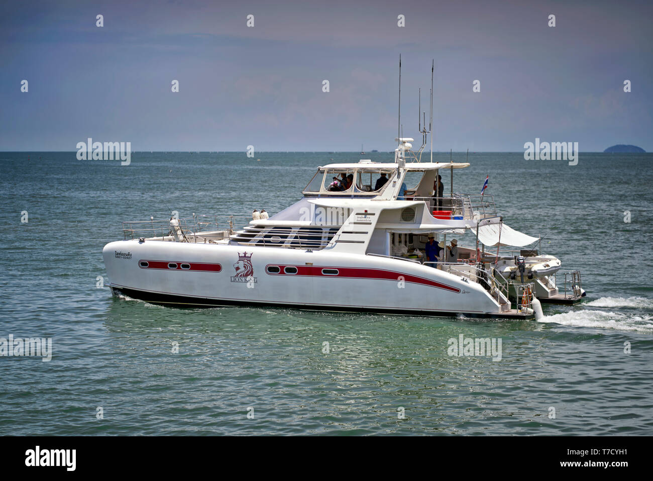 Catamaran tourist boat. Thailand tourism. Southeast Asia Stock Photo