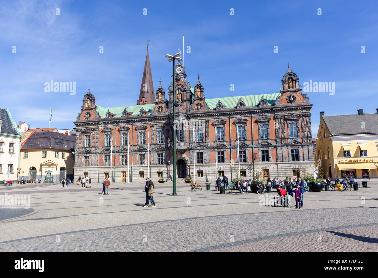 Town Hall in Malmo, Sweden Stock Photo