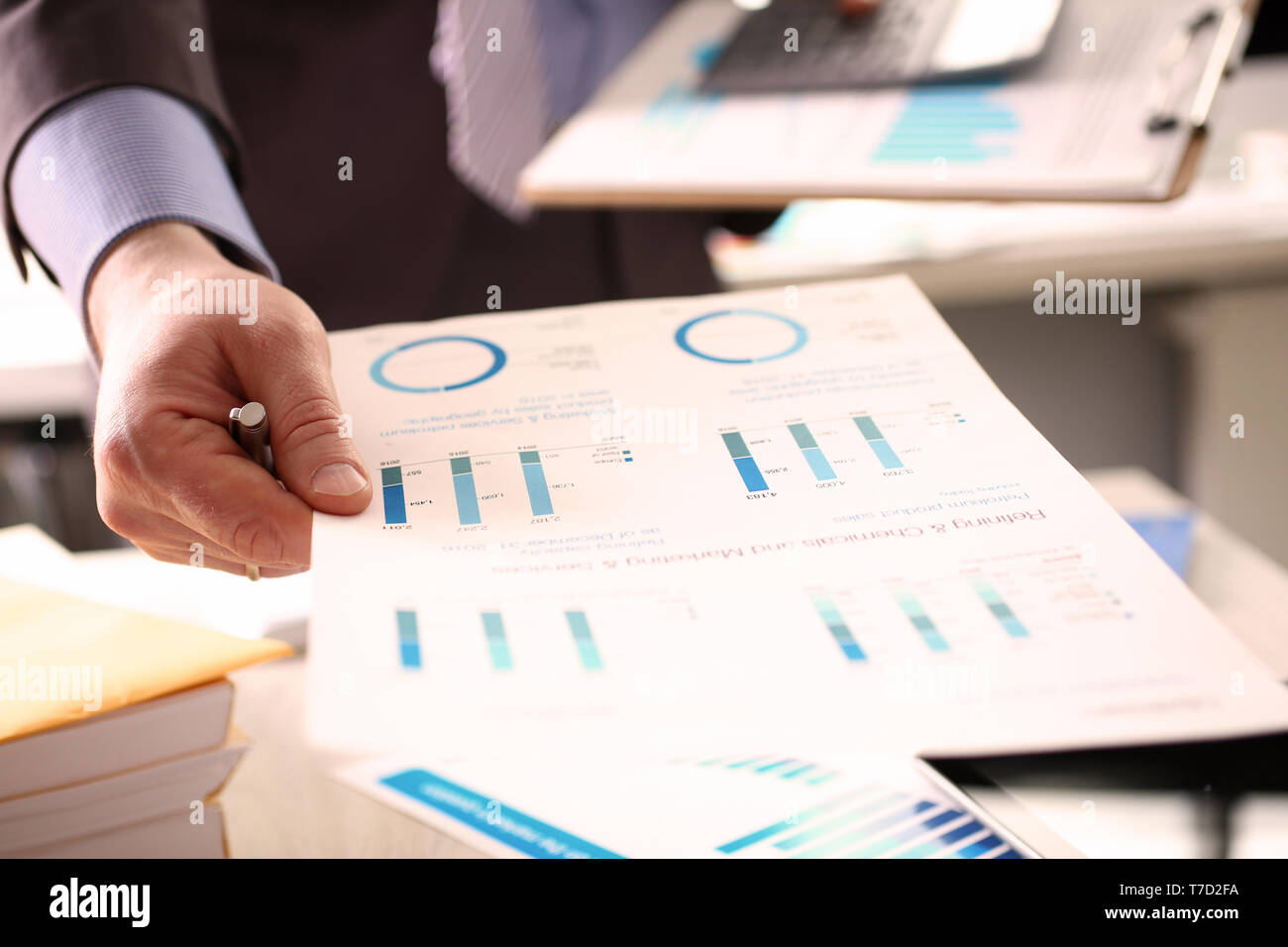 Calculating annual tax concept hi-res stock photography and images - Alamy