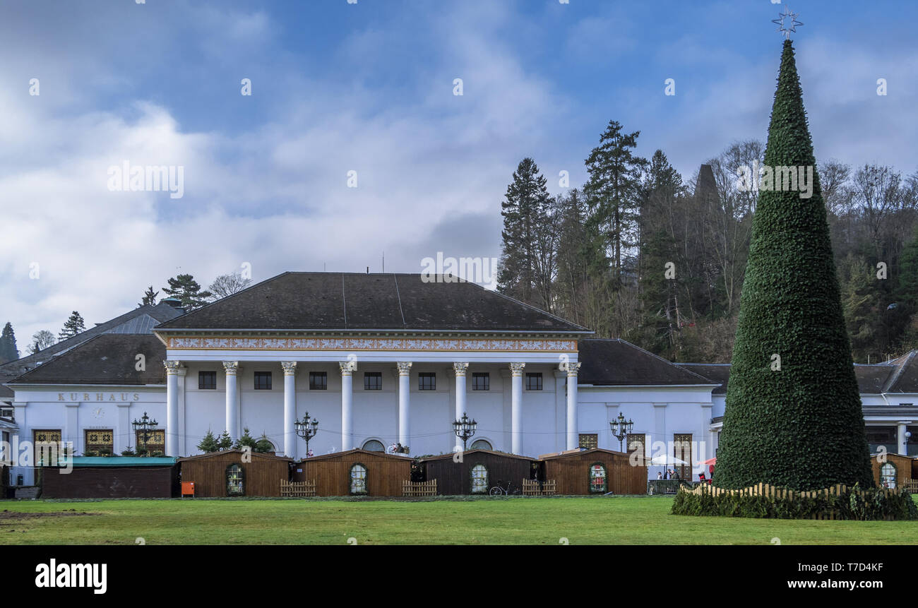 Christmas market in Baden-Baden, Germany Stock Photo