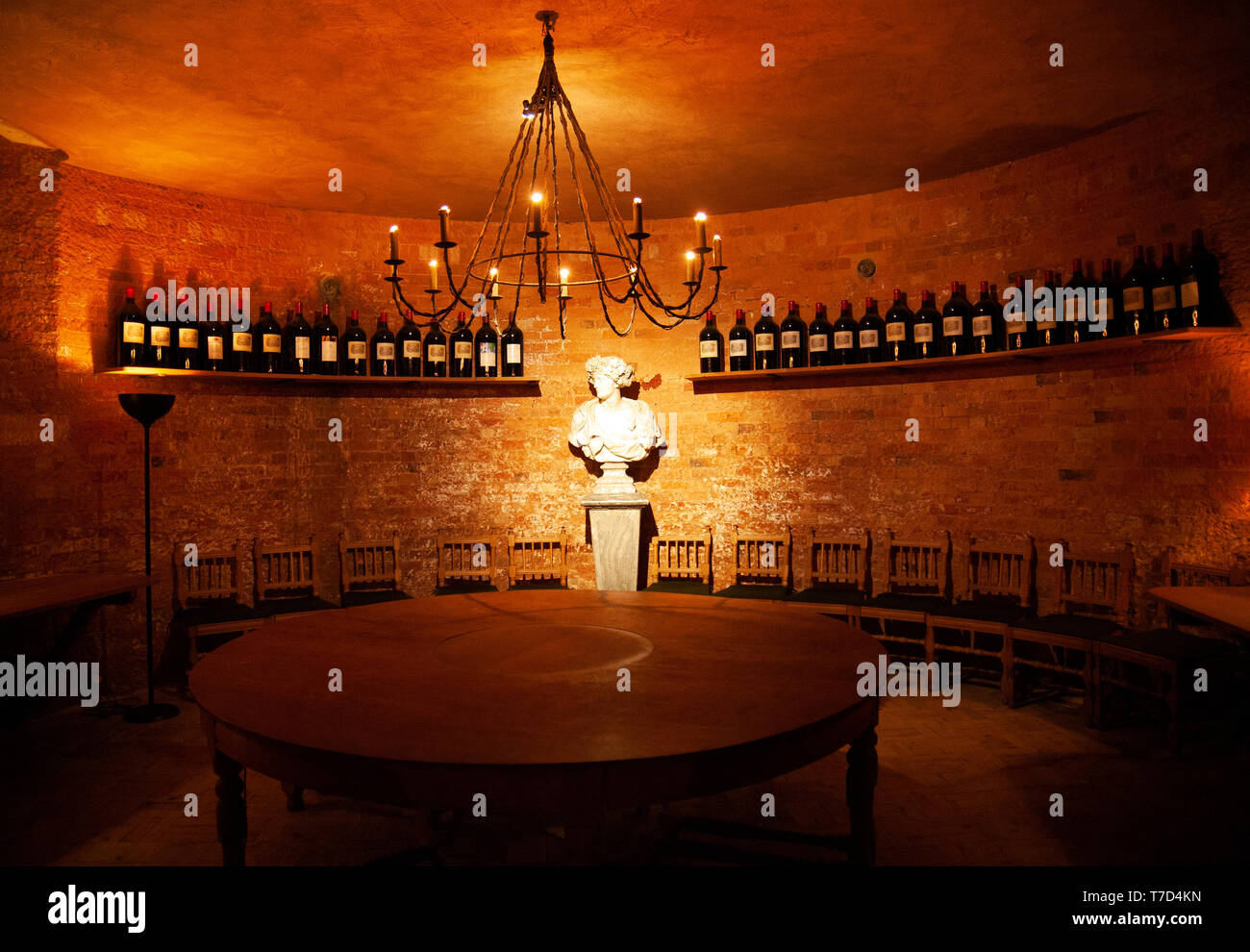Rothschild Wine Cellar And Tasting Room At Wadesdon Manor