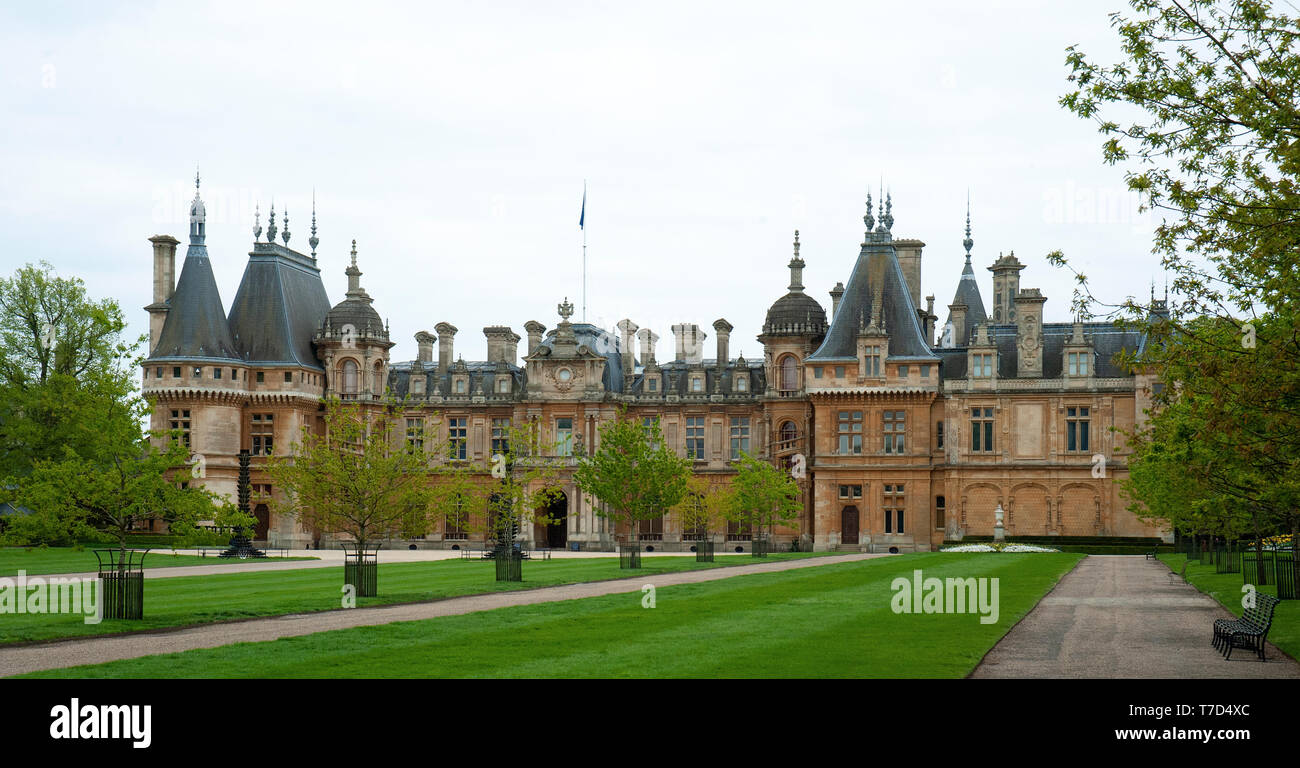 Waddesdon Manor, Aylesbury Vale, Buckinghamshire, England Stock Photo