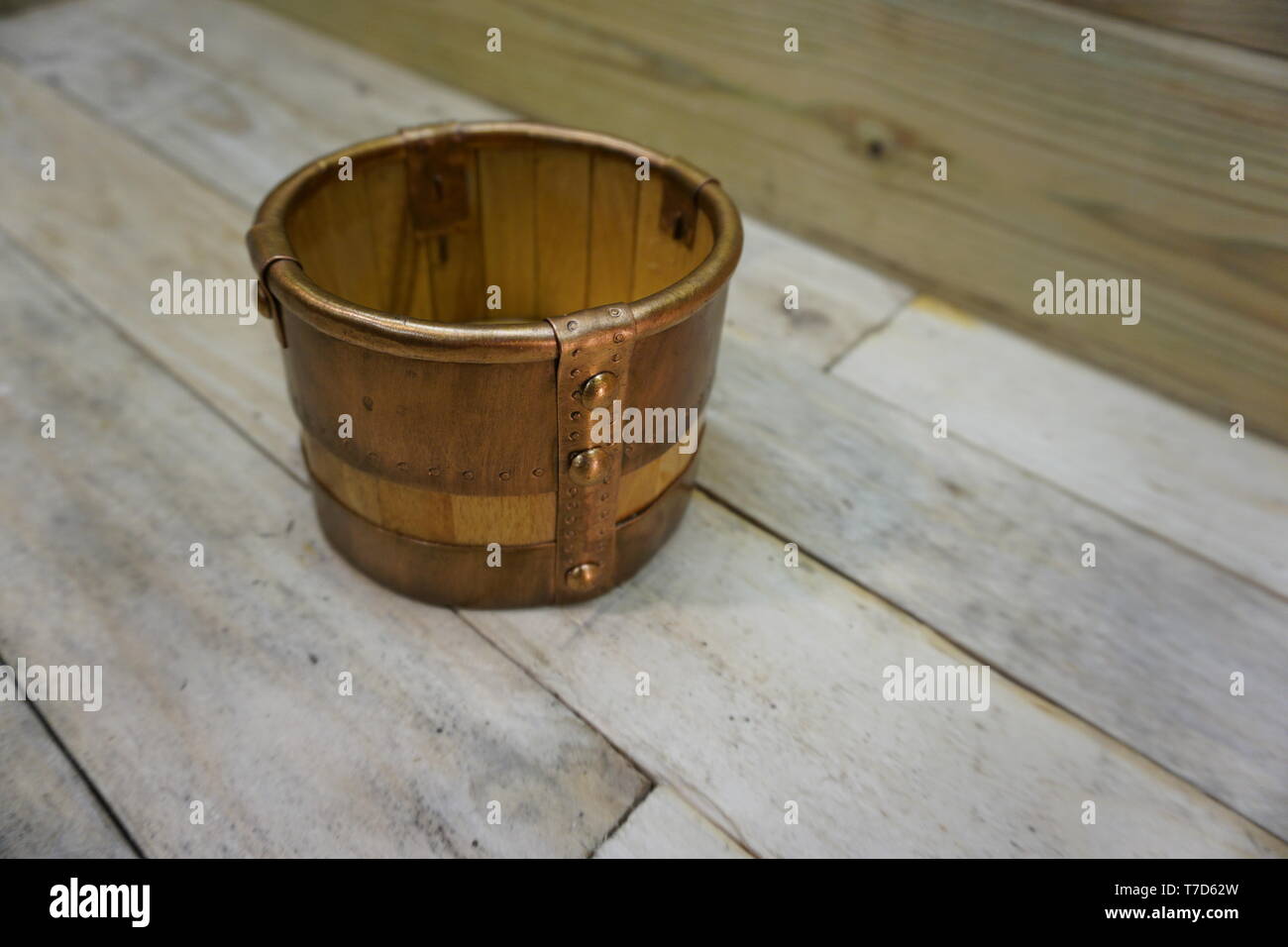 anglo saxon mead hall drinking bucket based on the find from nassington