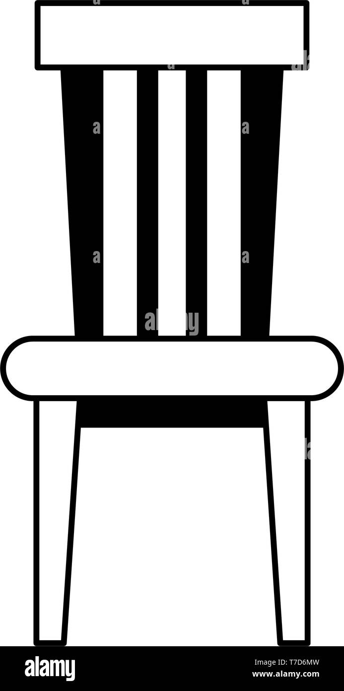 Cartoon Chair Black And White Stock Photos Images Alamy