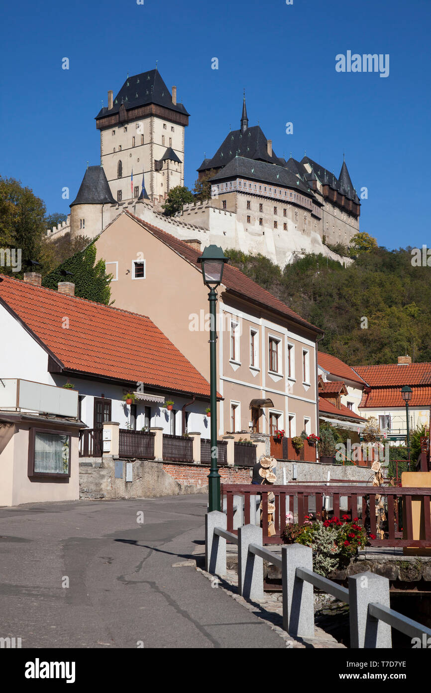 Karlstein, Karlstejn, Czech Republic, Czech Republic, Europe Stock Photo