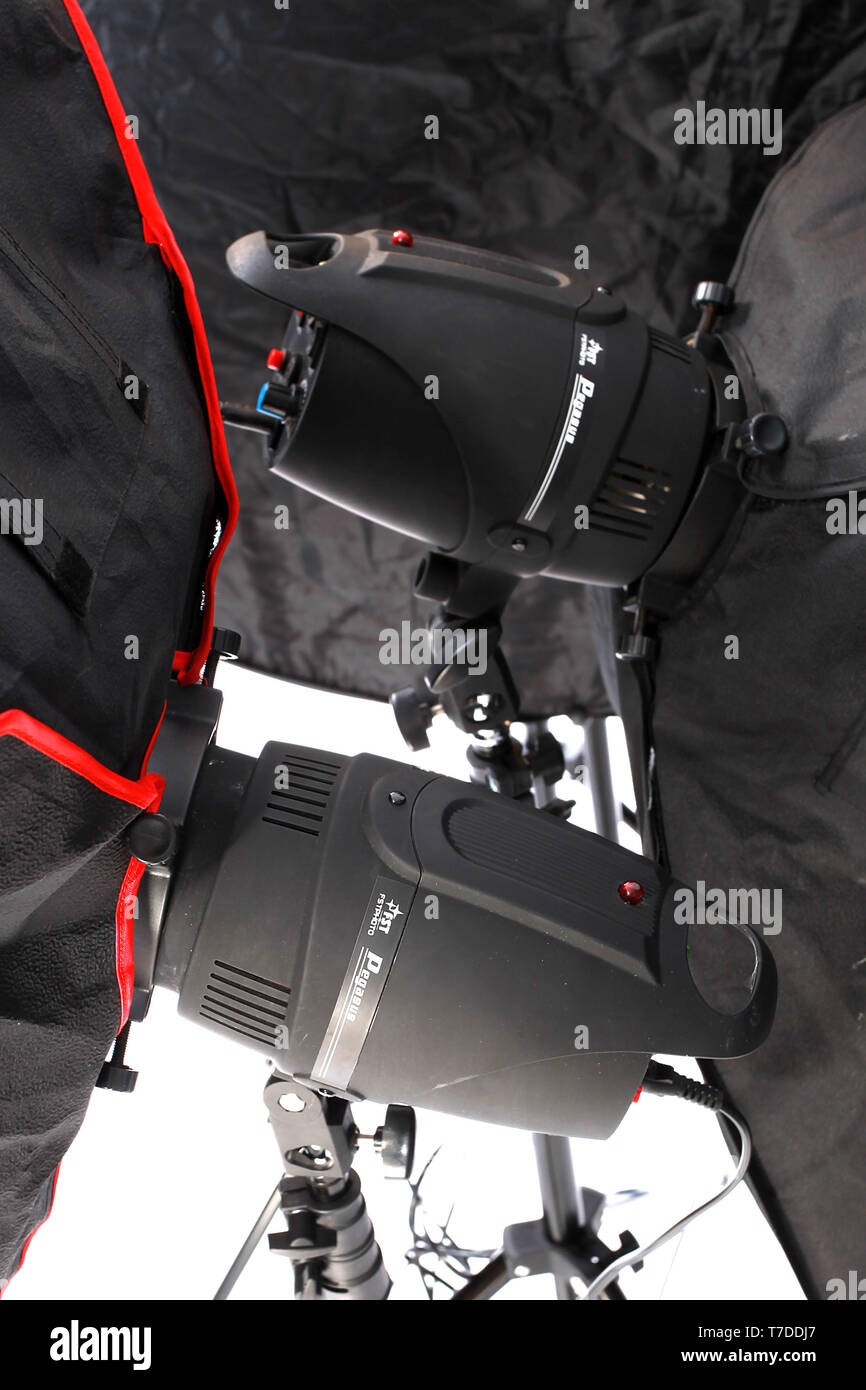 photography studio equipment Stock Photo Alamy