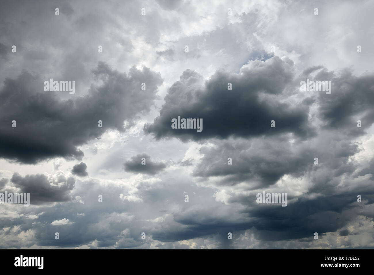 Dark stormy sky with clouds for background Stock Photo - Alamy
