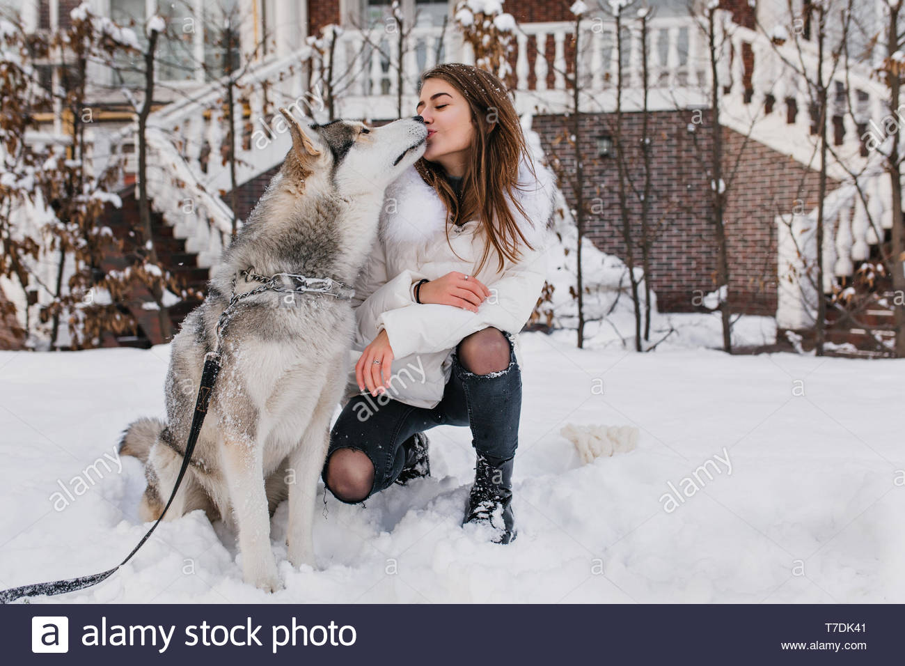 winter ripped jeans