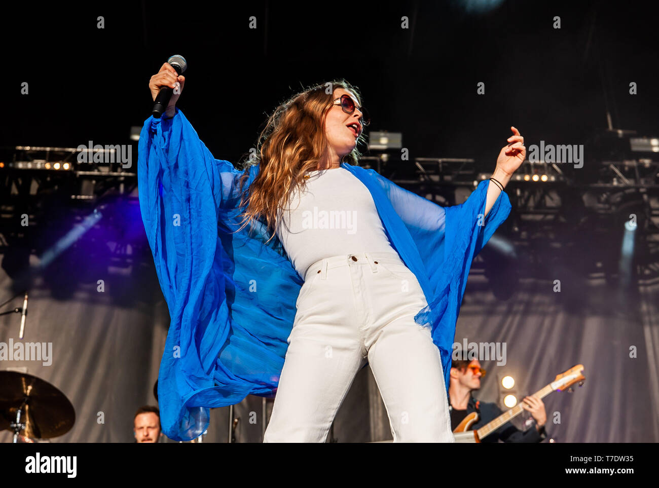 ATLANTA, GEORGIA - MAY 05: Maggie Rogers performs during day 3 of Shaky