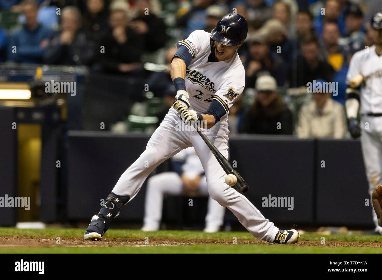 Milwaukee Wi Usa 6th May 2019 Milwaukee Brewers Right