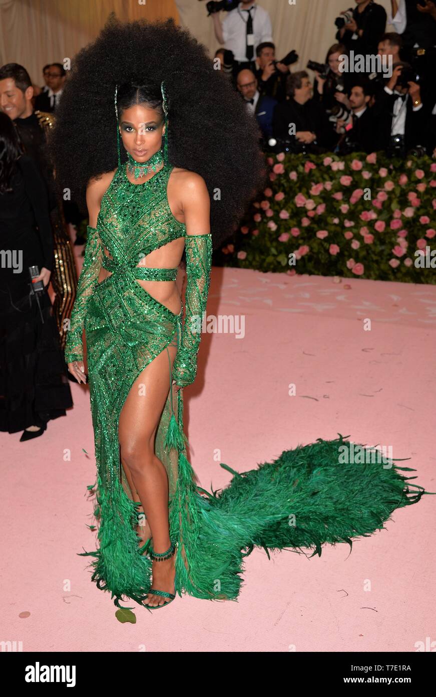 New York, NY, USA. 6th May, 2019. Ciara at arrivals for Camp: Notes on Fashion Met Gala Costume Institute Annual Benefit - Part 3, Metropolitan Museum of Art, New York, NY May 6, 2019. Credit: Everett Collection Inc/Alamy Live News Stock Photo