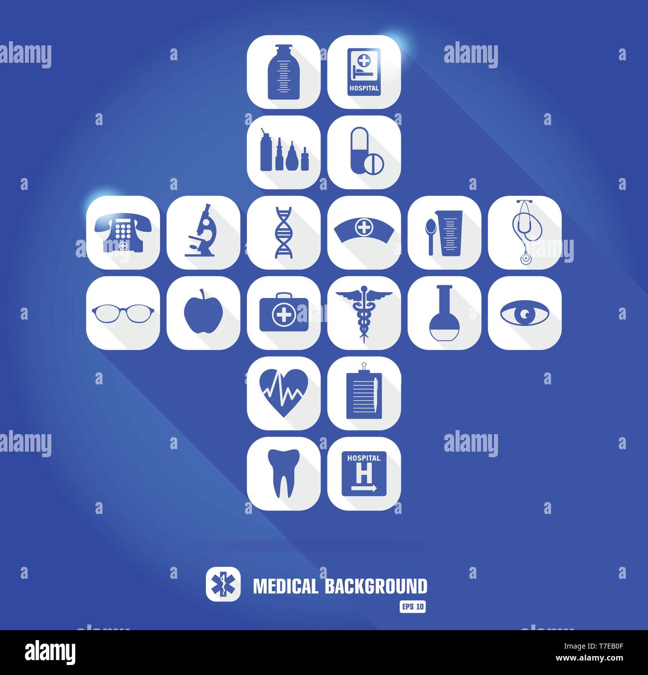 Medical icon set Stock Vector Image & Art - Alamy